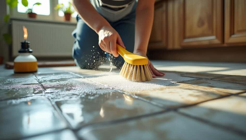 Comment réussir le décrassage du sol carrelé de la cuisine ?