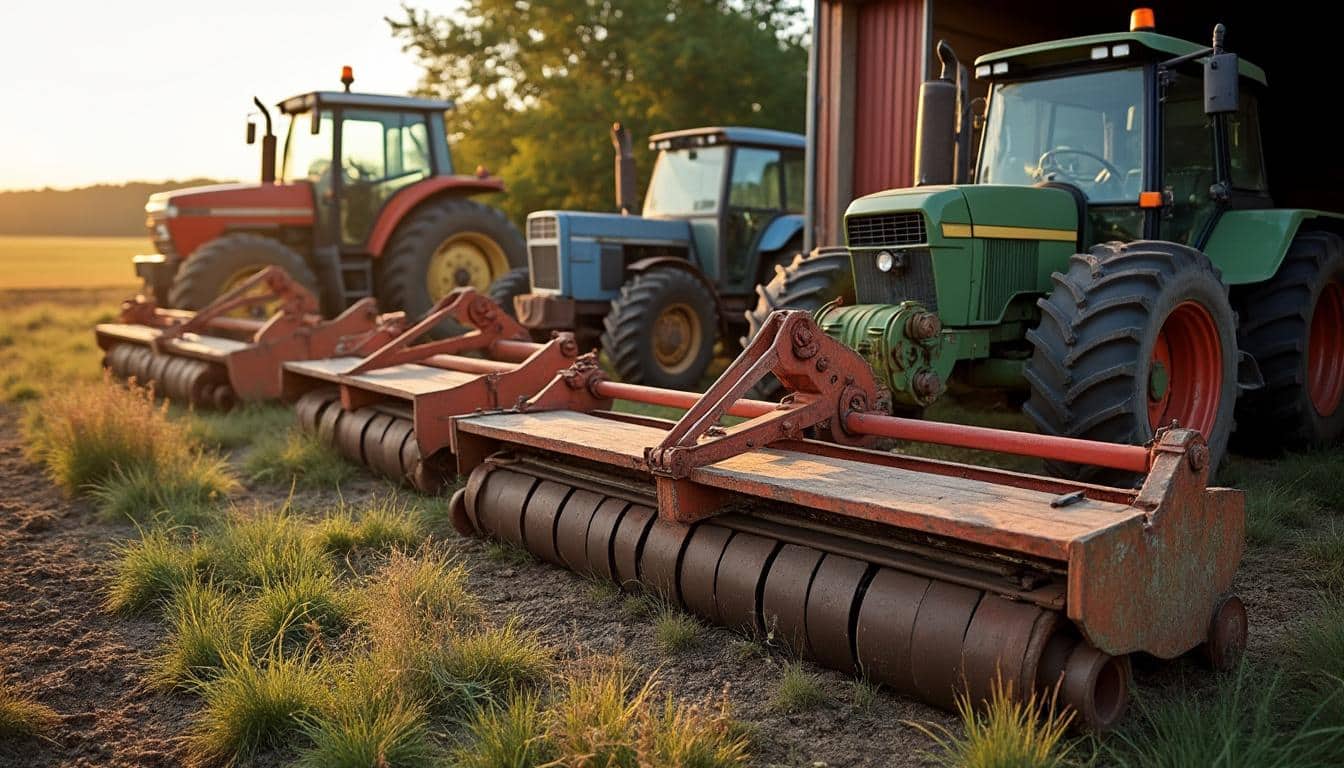 Illustration: Les différents modèles de bancs de scie adaptés à votre tracteur