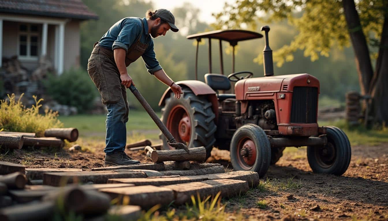 Banc de scie tracteur : guide complet pour un sciage efficace