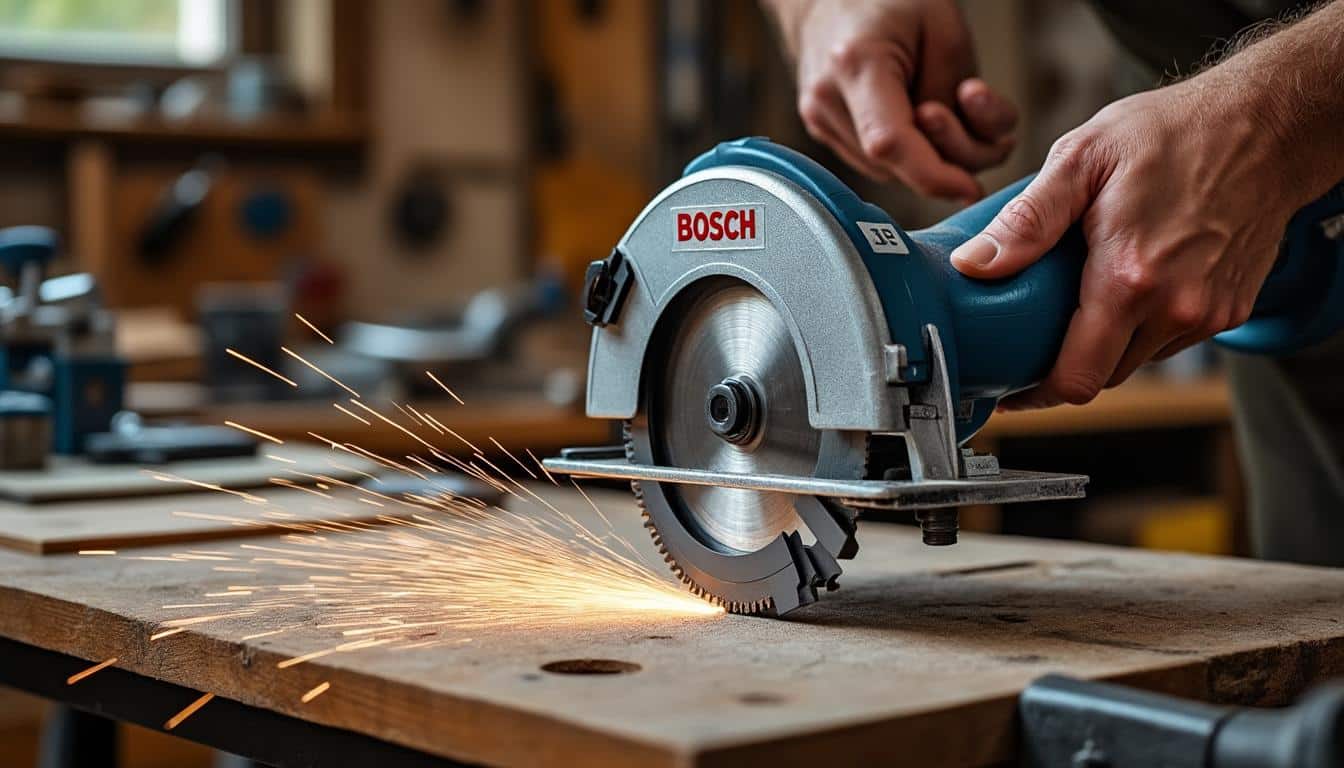 Illustration: Comprendre la lame de scie circulaire Bosch et ses avantages majeurs