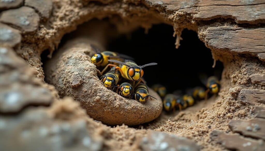 Nid de guêpe sous toiture inaccessible : détecter et éliminer en sécurité
