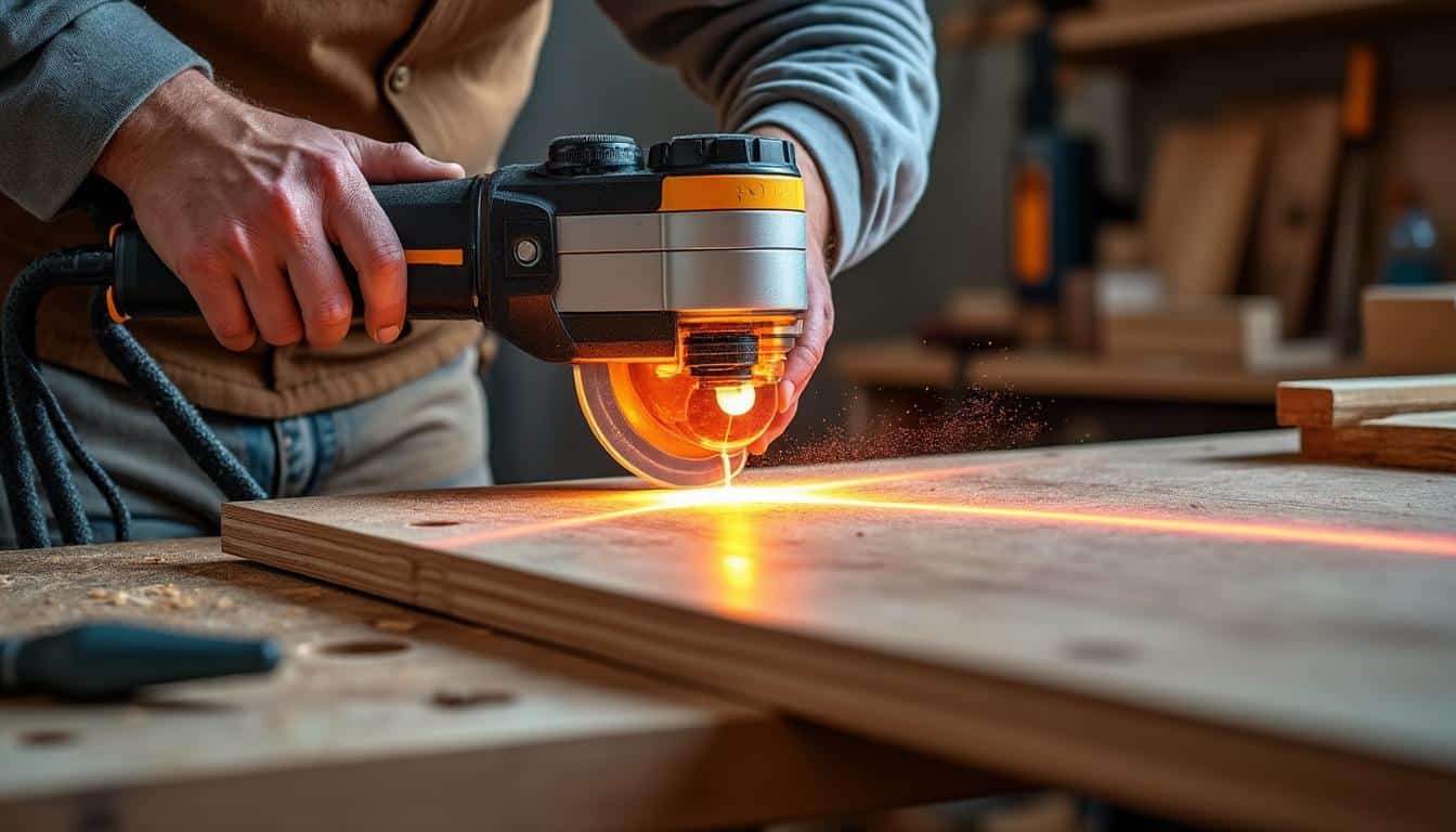 Illustration: Comment les fonctionnalités de la scie à onglet évolution optimisent vos coupes