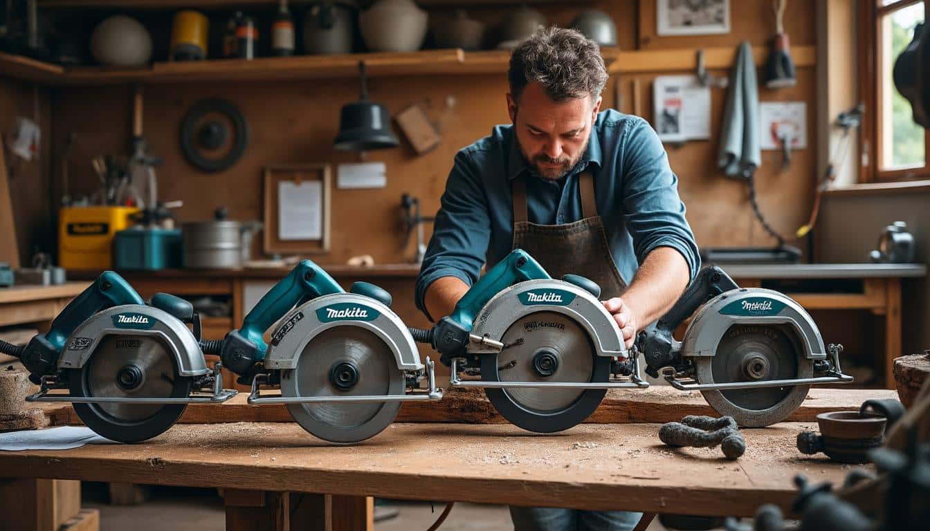Illustration: Comment choisir la scie circulaire Makita 270mm adaptée à vos besoins