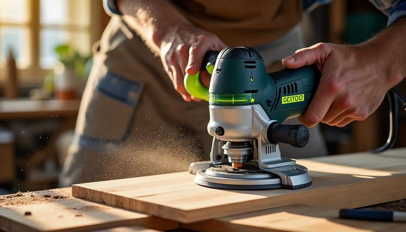 Illustration: Les technologies innovantes qui garantissent la précision et la qualité de coupe avec la Festool PS 420