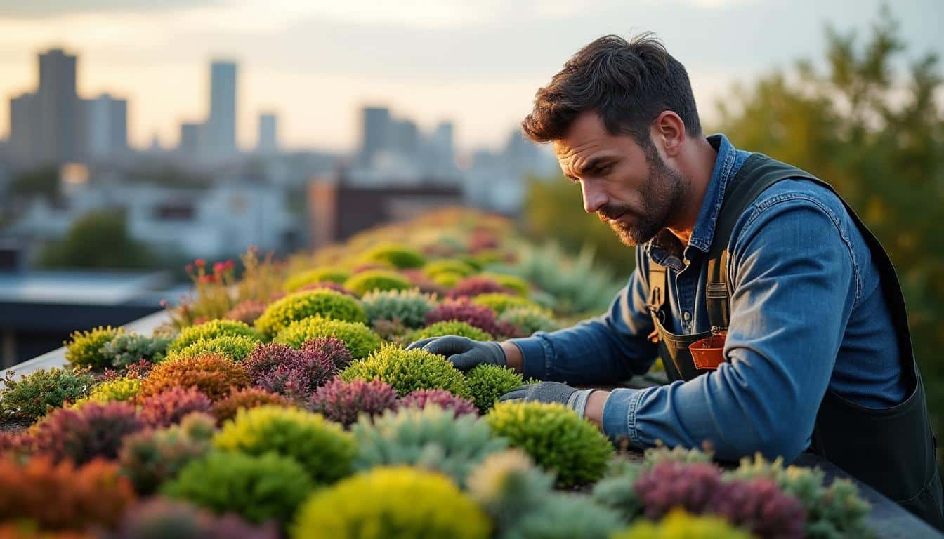 Illustration: Comprendre l’importance du sedum dans la création d’une toiture végétalisée