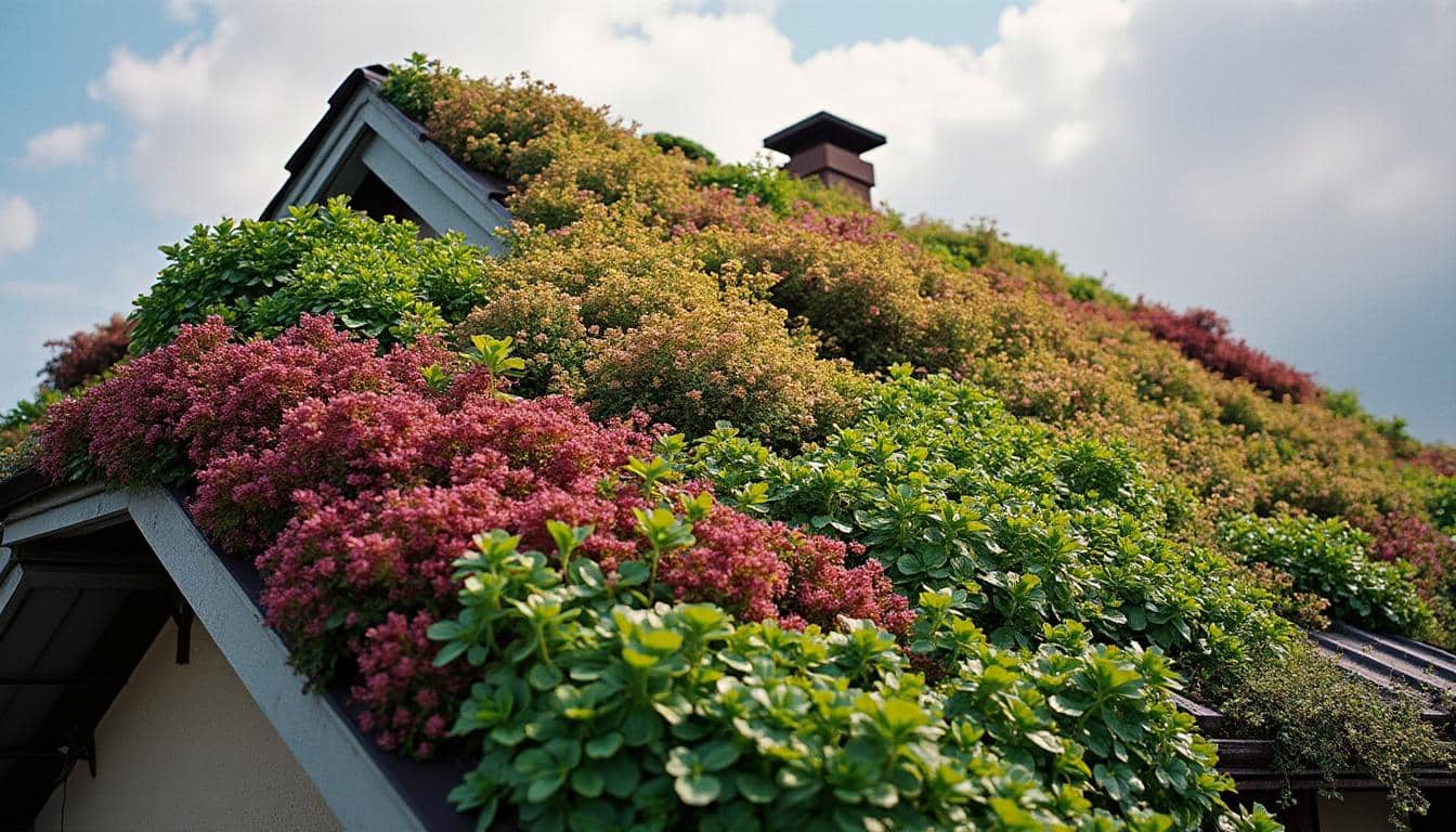 Sedum pour toiture végétalisée : guide complet et avantages durables