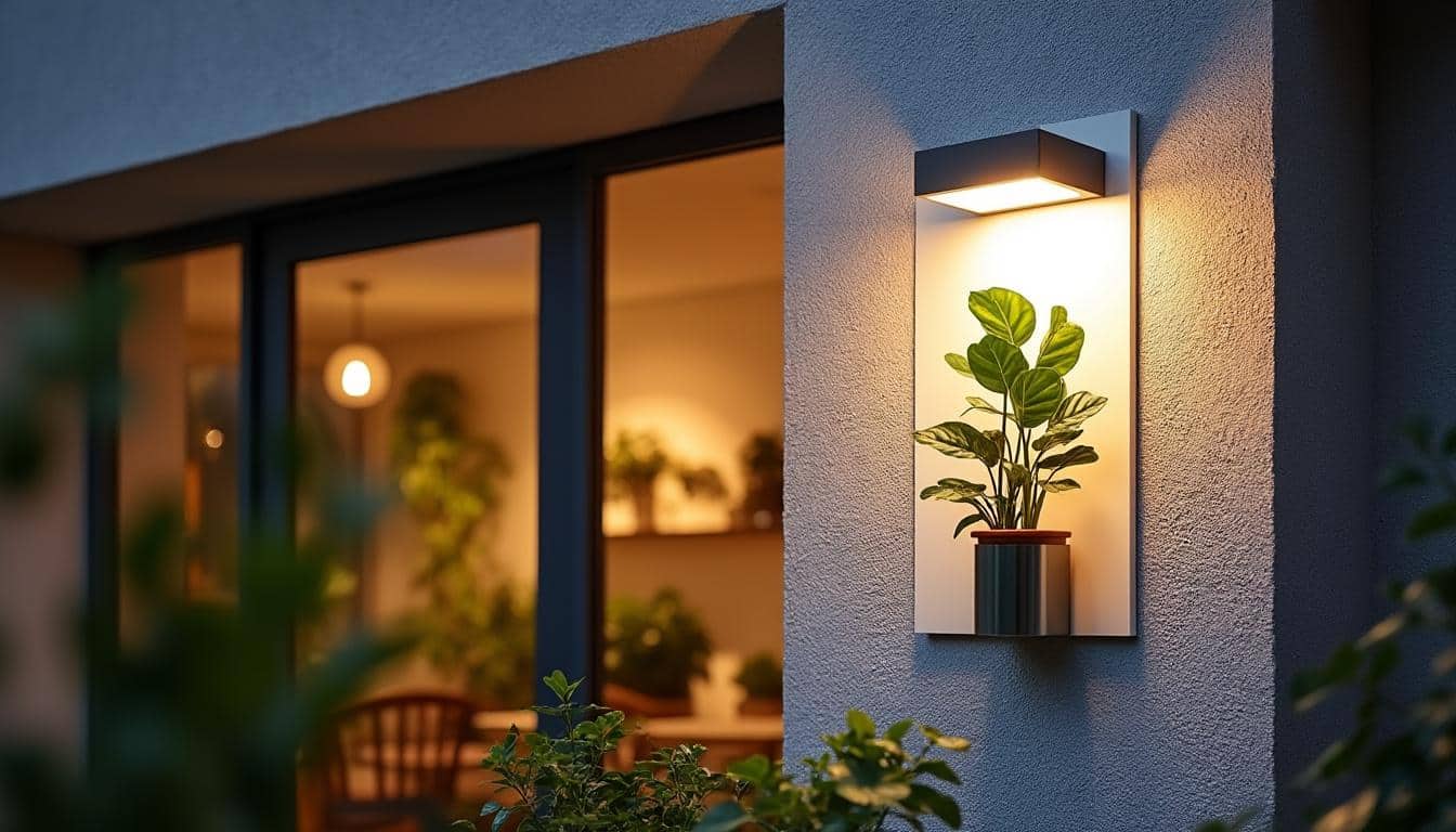 Applique murale extérieure : éclairage design et sécurisé