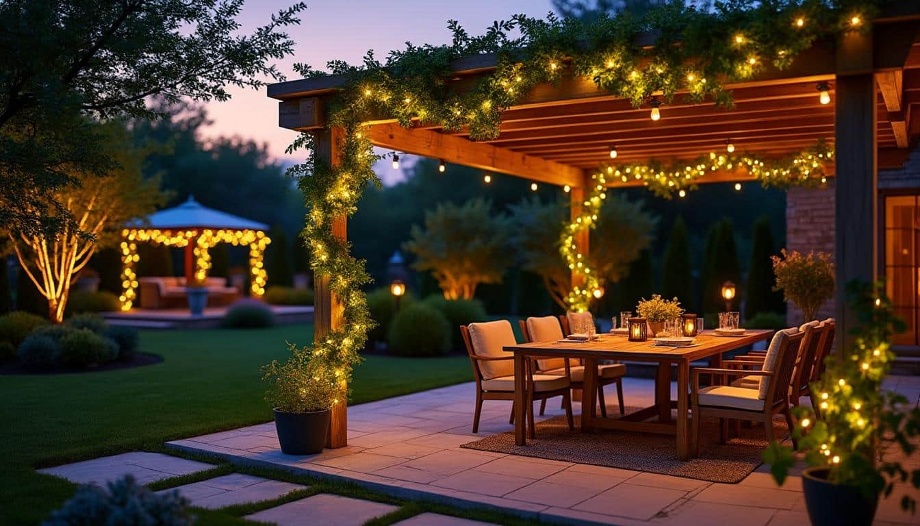 Illustration: Les différents types de décorations lumineuses extérieures à connaître