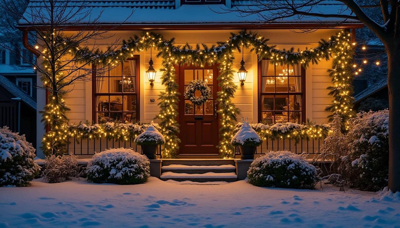 Décoration lumineuse en extérieur pour Noël : guide et idées magiques