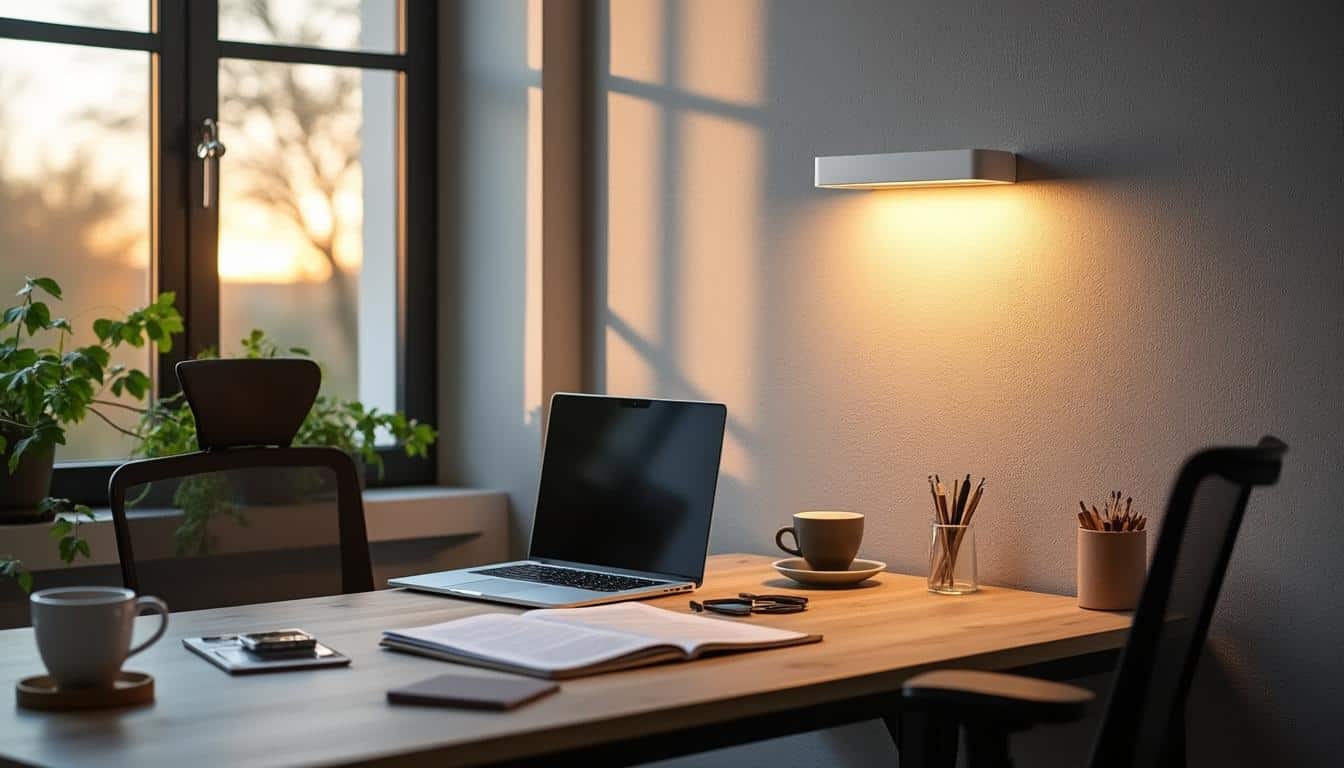 Illustration: Une introduction complète à l’applique murale pour bureau : définition et caractéristiques