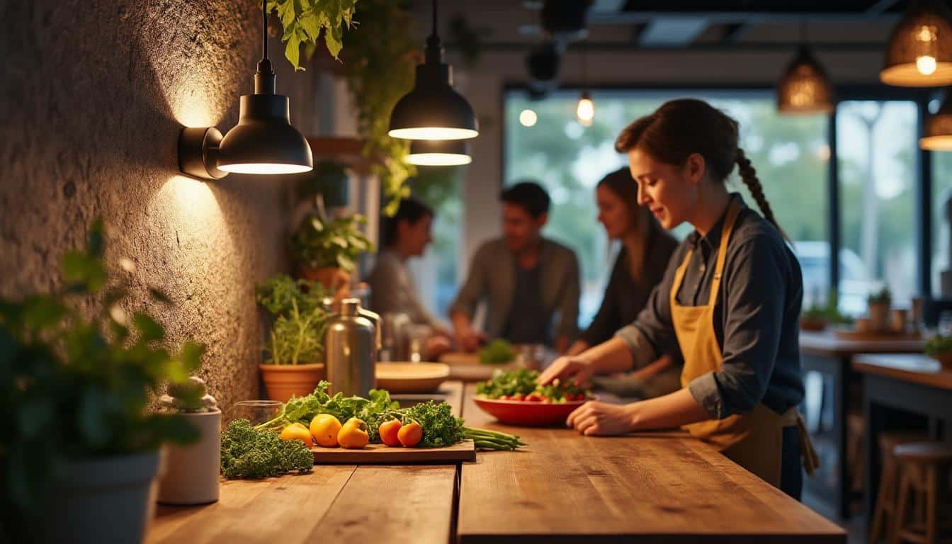 Illustration: Comprendre l’intérêt d’une applique murale pour éclairer la cuisine