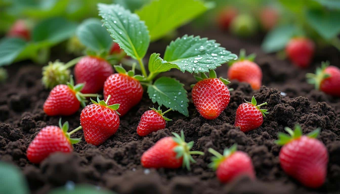 Engrais pour fraisier naturel : guide pour une culture saine