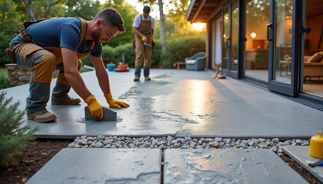 Illustration: Comprendre le béton décoratif utilisé pour l’aménagement extérieur