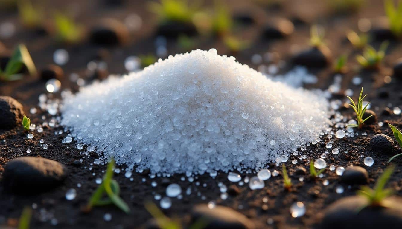 Illustration: Comprendre la composition et les propriétés chimiques de l’urée comme engrais azoté