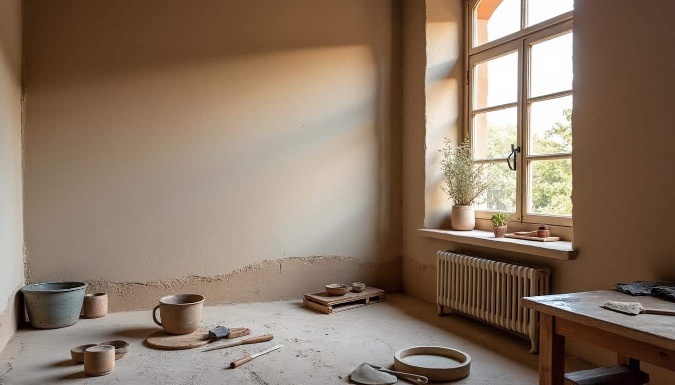 Illustration: Comprendre l’univers des enduits décoratifs pour murs intérieurs
