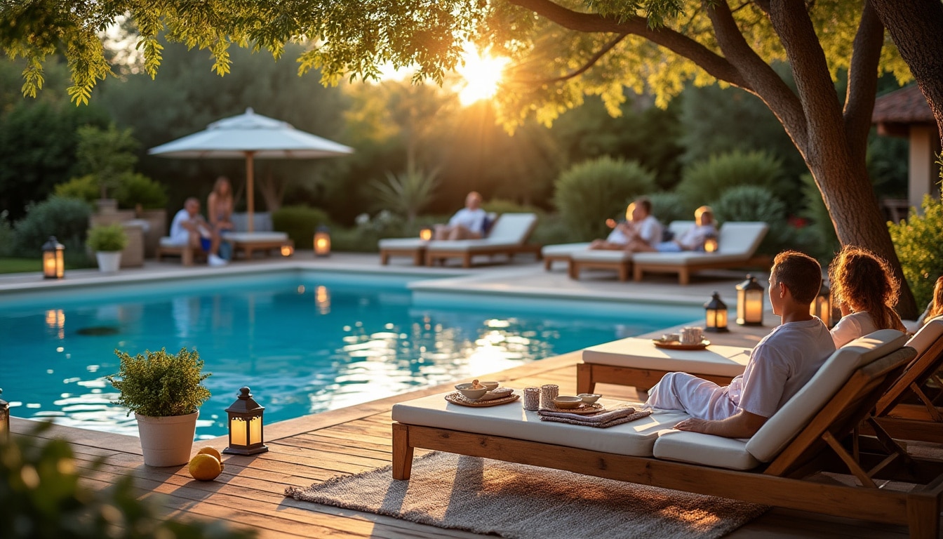 Illustration: Pourquoi bien planifier la décoration autour de la piscine de jardin ?