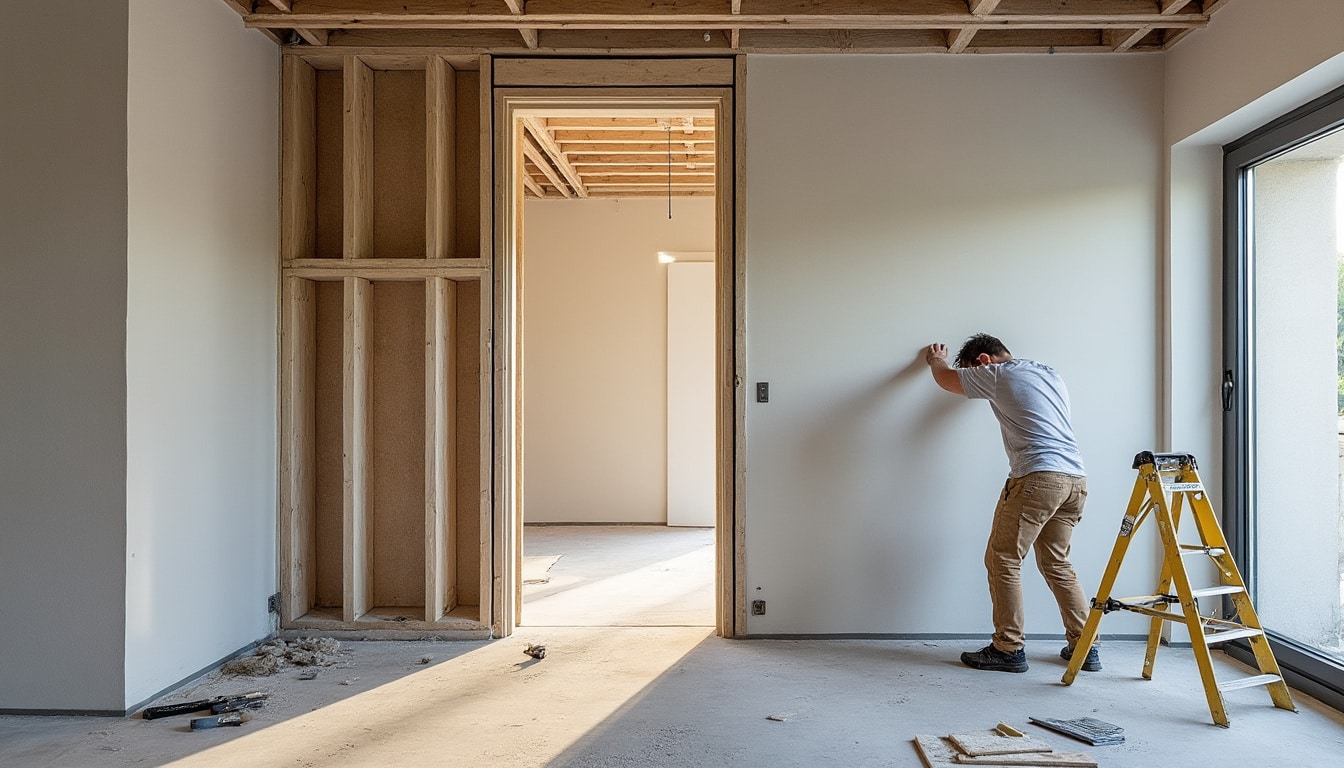Illustration: Comprendre l’habillage d’une ouverture dans un mur ou une cloison