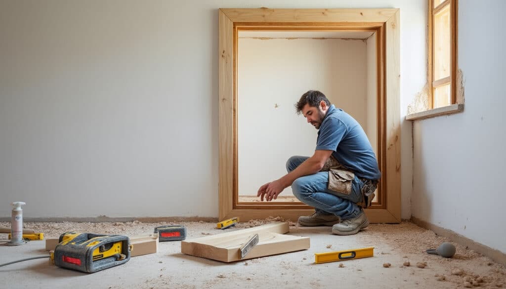 Habillage de l’ouverture dans un mur : guide pratique et conseils