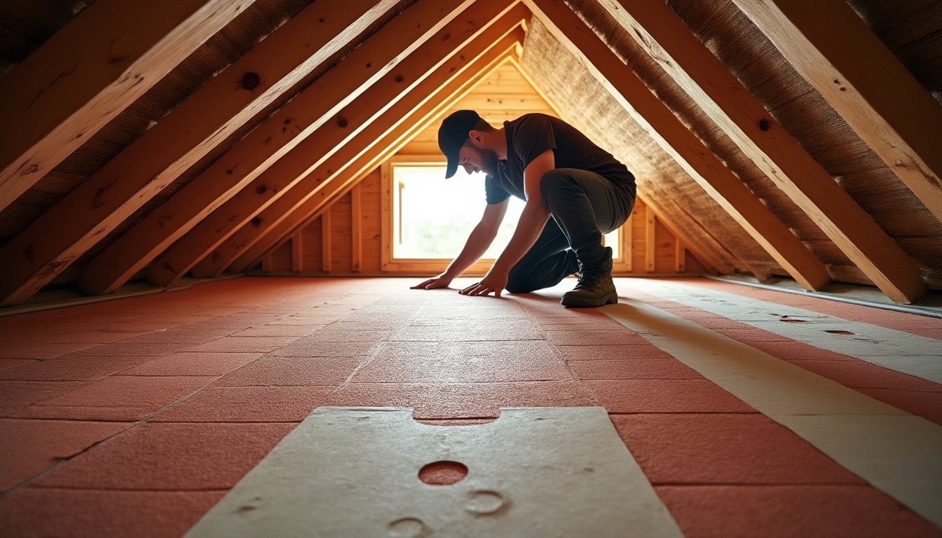 Illustration: Comprendre les fondamentaux de l’isolation sous toiture par l’intérieur en présence de tuiles