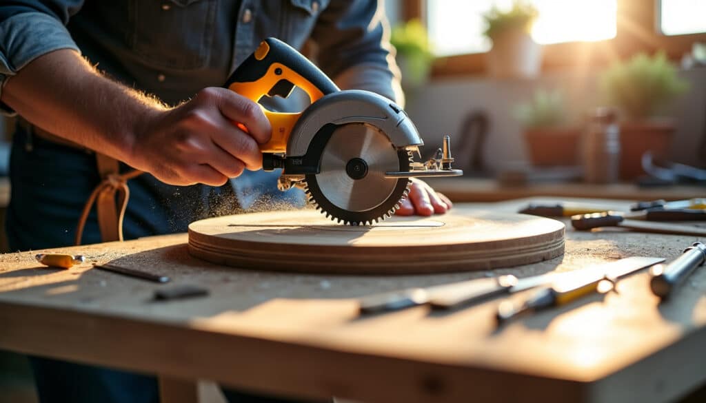 Mini scie circulaire de Brico Dépôt : précision et performance