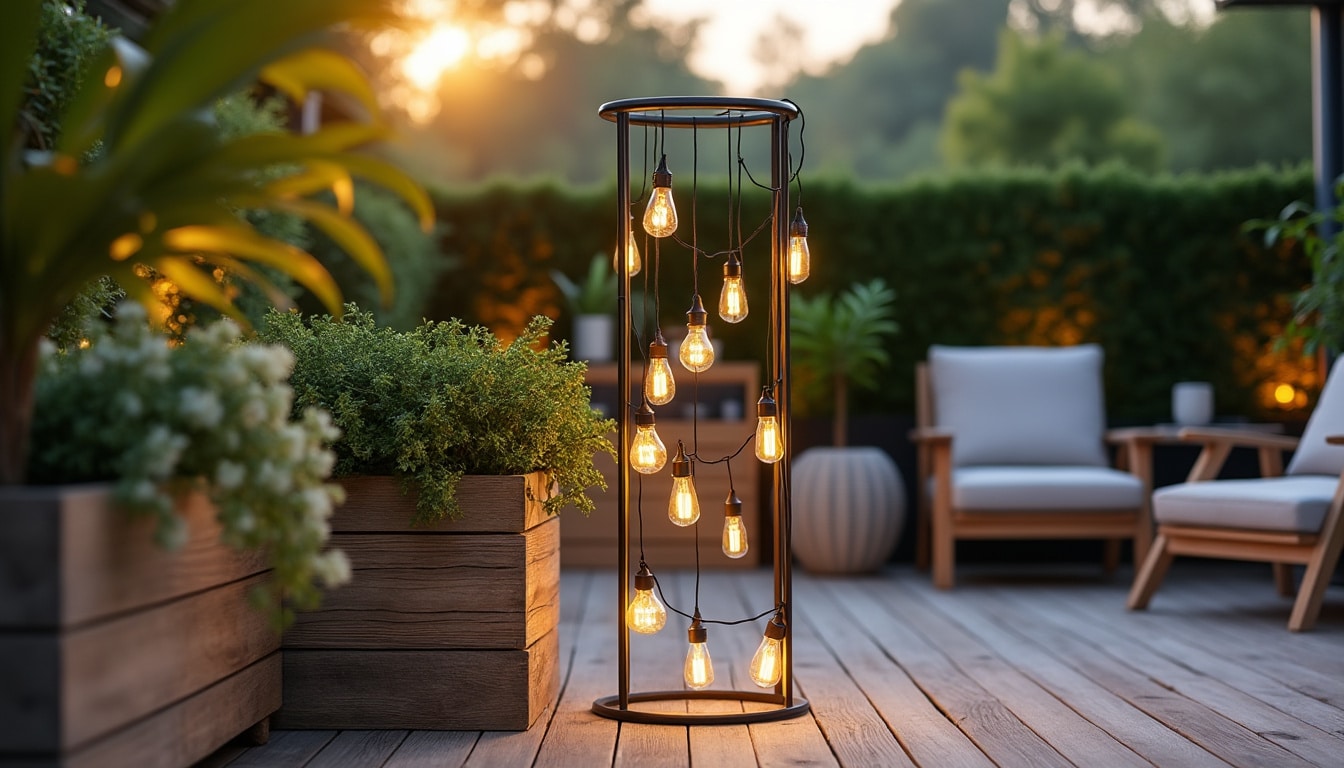 Support de guirlande en extérieur : guide complet pour une installation durable