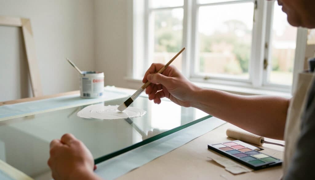 Peindre une vitre : quelle peinture choisir et comment