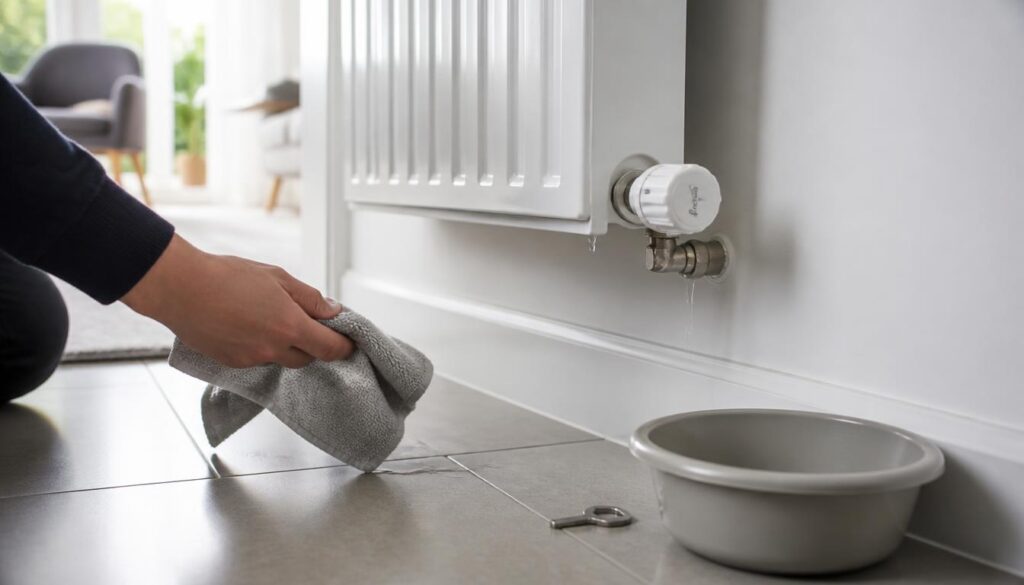 Radiateur qui fuit : causes, réflexes et solutions
