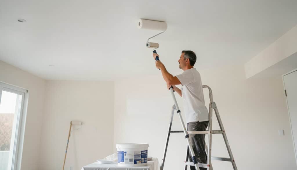 Quel rouleau choisir pour peindre un plafond sans traces